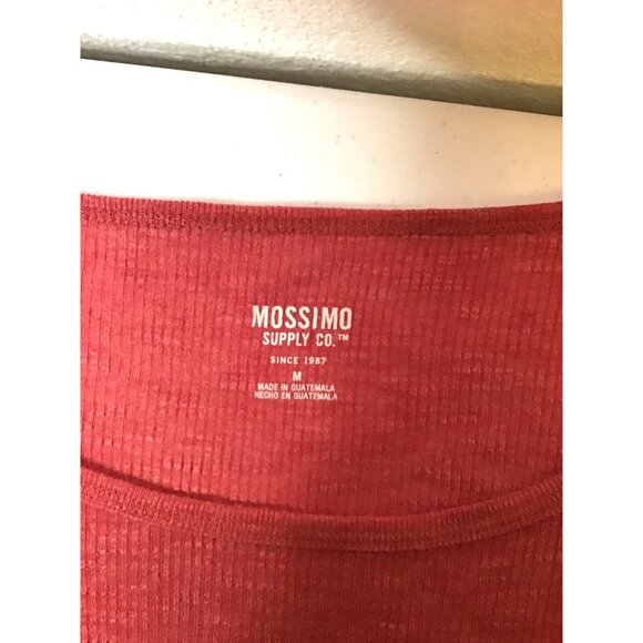 MOSSIMO- WOMENS BASIC LONG SLEEVE CREW NECK SHIRT SIZE MEDIUM - Picture 3 of 7